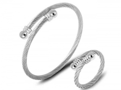 HY Wholesale Bangle Stainless Steel 316L Jewelry Bangle-HY0155B0802