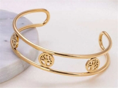 HY Wholesale Bangle Stainless Steel 316L Jewelry Bangle-HY0155B0215