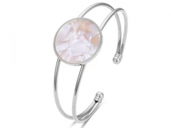 HY Wholesale Bangle Stainless Steel 316L Jewelry Bangle-HY0155B0281