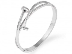 HY Wholesale Bangle Stainless Steel 316L Jewelry Bangle-HY0155B0531