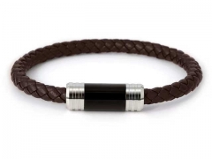 HY Wholesale Leather Bracelets Jewelry Popular Leather Bracelets-HY0155B0997