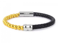 HY Wholesale Leather Bracelets Jewelry Popular Leather Bracelets-HY0155B0976