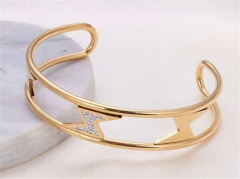HY Wholesale Bangle Stainless Steel 316L Jewelry Bangle-HY0155B0211