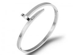 HY Wholesale Bangle Stainless Steel 316L Jewelry Bangle-HY0155B0543