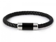 HY Wholesale Leather Bracelets Jewelry Popular Leather Bracelets-HY0155B0998
