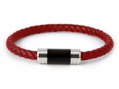 HY Wholesale Leather Bracelets Jewelry Popular Leather Bracelets-HY0155B0996