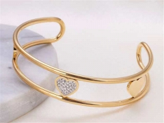 HY Wholesale Bangle Stainless Steel 316L Jewelry Bangle-HY0155B0213