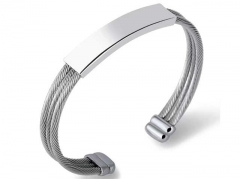 HY Wholesale Bangle Stainless Steel 316L Jewelry Bangle-HY0155B0813
