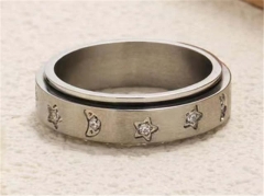 HY Wholesale Rings Jewelry 316L Stainless Steel Jewelry Rings-HY0149R0495