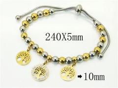 HY Wholesale Bracelets 316L Stainless Steel Jewelry Bracelets-HY24B0254H4L