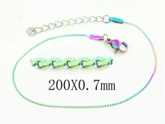 HY Wholesale Bracelets 316L Stainless Steel Jewelry Bracelets-HY70B0462SHL