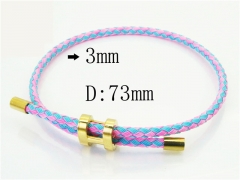 HY Wholesale Bracelets 316L Stainless Steel Jewelry Bracelets-HY80B1818PU