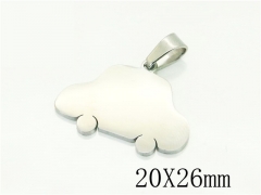 HY Wholesale Pendant Jewelry 316L Stainless Steel Jewelry Pendant-HY70P0863DHL