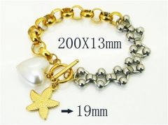 HY Wholesale Bracelets 316L Stainless Steel Jewelry Bracelets-HY21B0596HNC