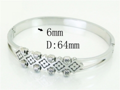 HY Wholesale Bangles Jewelry Stainless Steel 316L Popular Bangle-HY80B1811HHL