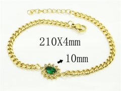 HY Wholesale Bracelets 316L Stainless Steel Jewelry Bracelets-HY25B0350HUL