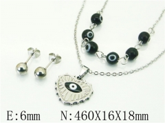 HY Wholesale Jewelry Set 316L Stainless Steel jewelry Set-HY91S1828HXC