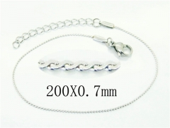 HY Wholesale Bracelets 316L Stainless Steel Jewelry Bracelets-HY70B0460HS