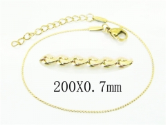 HY Wholesale Bracelets 316L Stainless Steel Jewelry Bracelets-HY70B0461HL