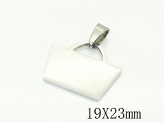 HY Wholesale Pendant Jewelry 316L Stainless Steel Jewelry Pendant-HY70P0871QHL