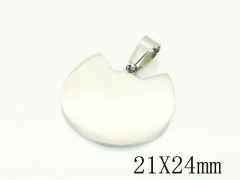 HY Wholesale Pendant Jewelry 316L Stainless Steel Jewelry Pendant-HY70P0867RHL