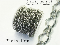 HY Wholesale 316 Stainless Steel Jewelry Cheap Long Chain-HY70AE2464LFF