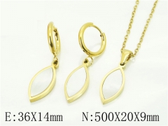 HY Wholesale Jewelry Set 316L Stainless Steel jewelry Set-HY25S0787HLS