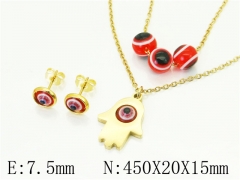 HY Wholesale Jewelry Set 316L Stainless Steel jewelry Set-HY12S1311ANL