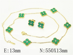 HY Wholesale Jewelry Set 316L Stainless Steel jewelry Set-HY50S0412HLD