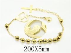 HY Wholesale Bracelets 316L Stainless Steel Jewelry Bracelets-HY76B2072DML