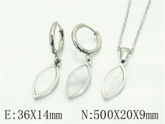 HY Wholesale Jewelry Set 316L Stainless Steel jewelry Set-HY25S0786HKA