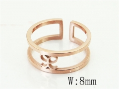 HY Wholesale Popular Rings Jewelry Stainless Steel 316L Rings-HY22R1097NE