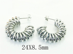 HY Wholesale Earrings 316L Stainless Steel Earrings Jewelry-HY32E0504HHF