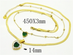 HY Wholesale Necklaces Stainless Steel 316L Jewelry Necklaces-HY32N0910HHD
