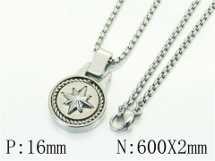 HY Wholesale Necklaces Stainless Steel 316L Jewelry Necklaces-HY41N0291HNF