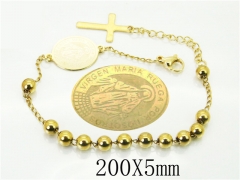 HY Wholesale Bracelets 316L Stainless Steel Jewelry Bracelets-HY76B2074ZML
