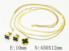 HY Wholesale Jewelry Set 316L Stainless Steel jewelry Set-HY12S1350HHS