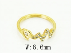 HY Wholesale Rings Jewelry Stainless Steel 316L Rings-HY19R1350PD