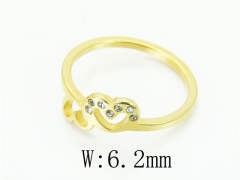 HY Wholesale Rings Jewelry Stainless Steel 316L Rings-HY19R1335NV