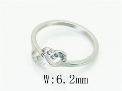 HY Wholesale Rings Jewelry Stainless Steel 316L Rings-HY19R1334MB