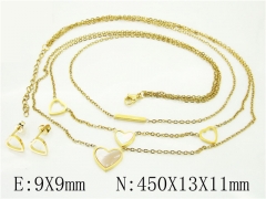HY Wholesale Jewelry Set 316L Stainless Steel jewelry Set-HY12S1361HHR