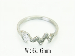 HY Wholesale Rings Jewelry Stainless Steel 316L Rings-HY19R1349OG