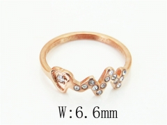 HY Wholesale Rings Jewelry Stainless Steel 316L Rings-HY19R1351PS
