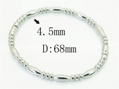 HY Wholesale Bangles Jewelry Stainless Steel 316L Popular Bangle-HY80B1834OL
