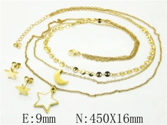 HY Wholesale Jewelry Set 316L Stainless Steel jewelry Set-HY12S1358HHD