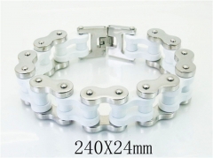 HY Wholesale Bracelets 316L Stainless Steel Jewelry Bracelets-HY55B0891KOF