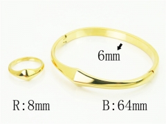 HY Wholesale Bangles Jewelry Stainless Steel 316L Popular Bangle-HY80B1863HOE