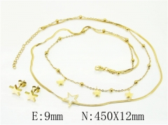 HY Wholesale Jewelry Set 316L Stainless Steel jewelry Set-HY12S1348HHF