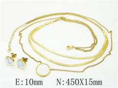HY Wholesale Jewelry Set 316L Stainless Steel jewelry Set-HY12S1347HHG