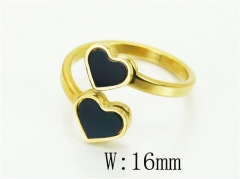 HY Wholesale Rings Jewelry Stainless Steel 316L Rings-HY19R1323OQ